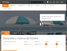 Tablet Screenshot of bonvoyageagenciadeviajes.com.mx